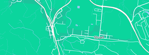 Map showing the location of Stumpie Stump Grinding in Stuart, QLD 4811