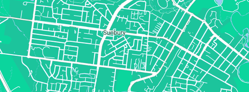 Map showing the location of Sunbury Stockfeeds in Sunbury, VIC 3429