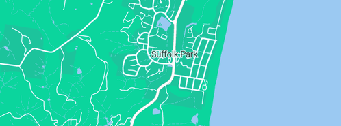 Map showing the location of BP Suffolk Park Service Centre in Suffolk Park, NSW 2481