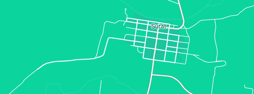 Map showing the location of Surat Ecec in Surat, QLD 4417