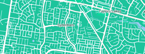 Map showing the location of PixiFoto in Sydenham, VIC 3037
