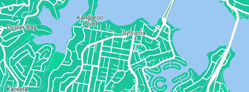 Map showing the location of BRC Property Consultants Pty Ltd in Sylvania Southgate, NSW 2224